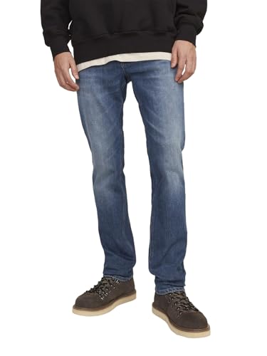 JACK & JONES Male Slim Fit Jeans mit geradem Bein JJITIM JJORIGINAL AM 784 Slim Fit Jeans mit geradem Bein von JACK & JONES