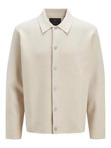 JACK & JONES Male Strickjacke Einfarbig Strickjacke von JACK & JONES