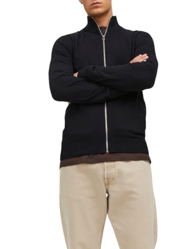 JACK&JONES JJEEMIL Knit Turtle Zip Cardigan NOOS von JACK & JONES