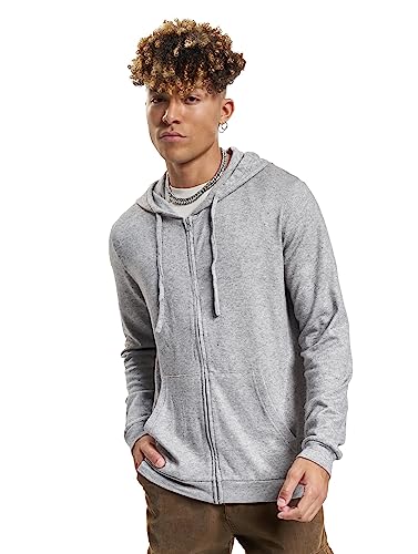 JACK & JONES Men's JPRBLALANCE Knit Hood Cardigan Strickpullover, Light Grey Melange, L von JACK & JONES