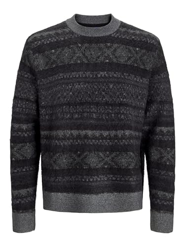 JACK & JONES Male Strickpullover All Over Print Strickpullover von JACK & JONES