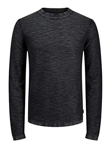 JACK & JONES Male Strickpullover Bio Baumwoll XLBlack von JACK & JONES
