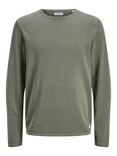 JACK & JONES Male Strickpullover Einfarbig Strickpullover von JACK & JONES