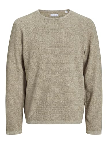 JACK & JONES Male Strickpullover Einfarbig Strickpullover von JACK & JONES
