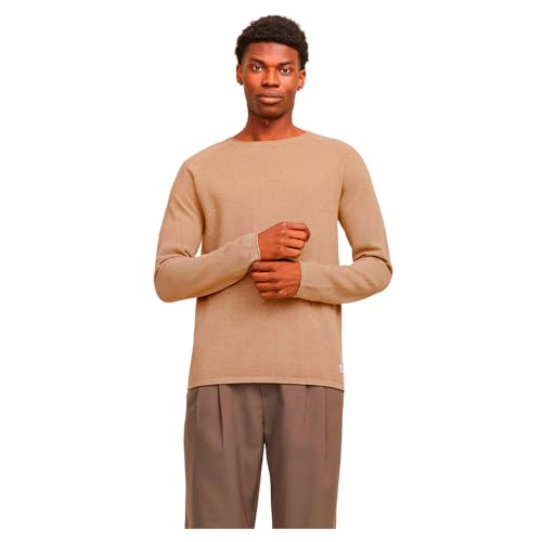 JACK & JONES Male Strickpullover Einfarbig Strickpullover von JACK & JONES