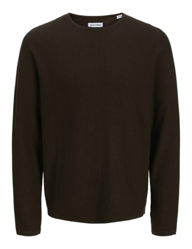 JACK & JONES Male Strickpullover Einfarbig Strickpullover von JACK & JONES