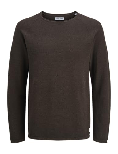 JACK & JONES Male Strickpullover Einfarbig Strickpullover von JACK & JONES