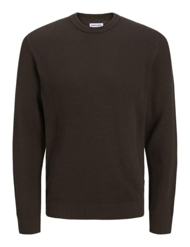 JACK & JONES Male Strickpullover Einfarbig Strickpullover von JACK & JONES