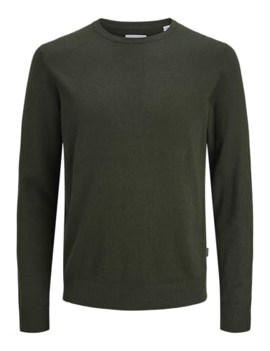 JACK & JONES Male Strickpullover Einfarbig Strickpullover von JACK & JONES