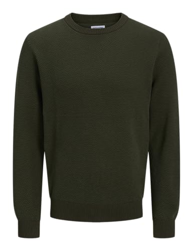 JACK & JONES Male Strickpullover Einfarbig Strickpullover von JACK & JONES