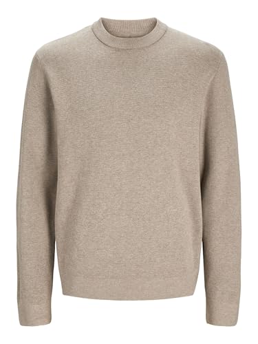 JACK & JONES Male Strickpullover Einfarbig Strickpullover von JACK & JONES