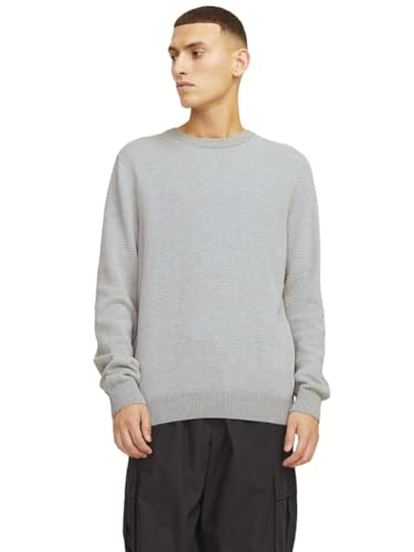 JACK & JONES Male Strickpullover Einfarbig Strickpullover von JACK & JONES