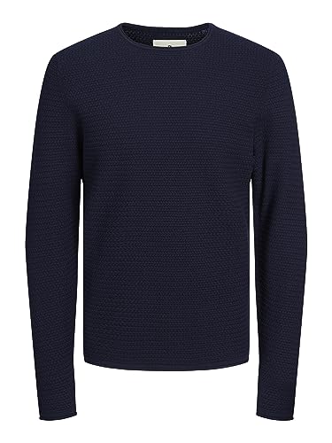 JACK & JONES Male Strickpullover Einfarbig Strickpullover von JACK & JONES