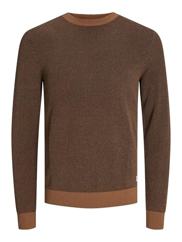 JACK & JONES Male Strickpullover Einfarbig Strickpullover von JACK & JONES