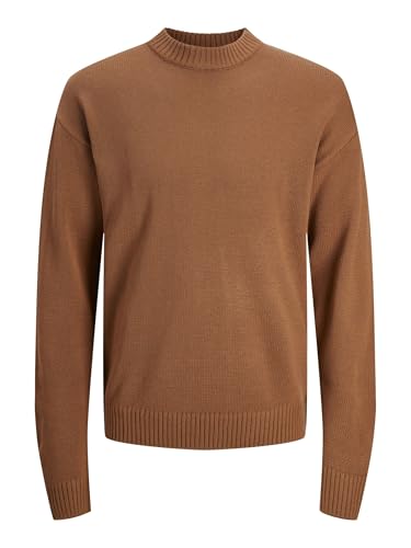 JACK & JONES Male Strickpullover Einfarbig Strickpullover von JACK & JONES