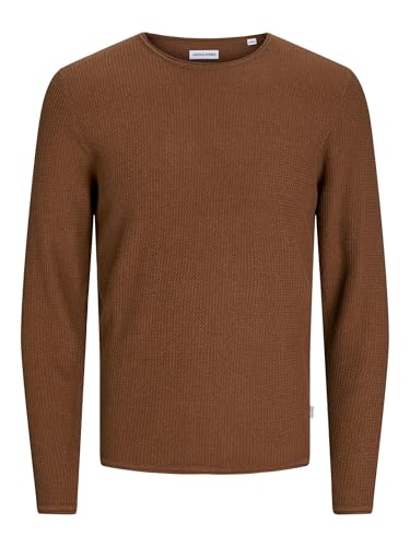 JACK & JONES Male Strickpullover Einfarbig Strickpullover von JACK & JONES