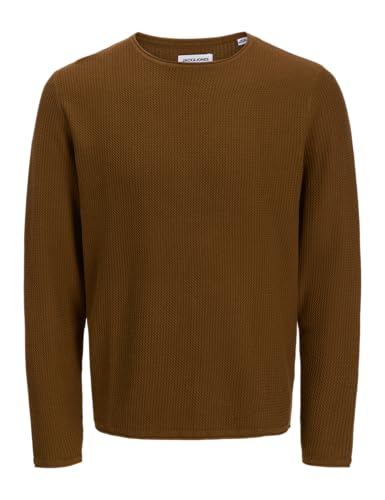 JACK & JONES Male Strickpullover Einfarbig Strickpullover von JACK & JONES