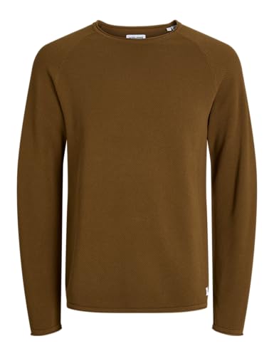 JACK & JONES Male Strickpullover Einfarbig Strickpullover von JACK & JONES