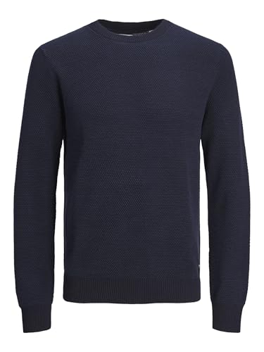 JACK & JONES Male Strickpullover Einfarbig Strickpullover von JACK & JONES