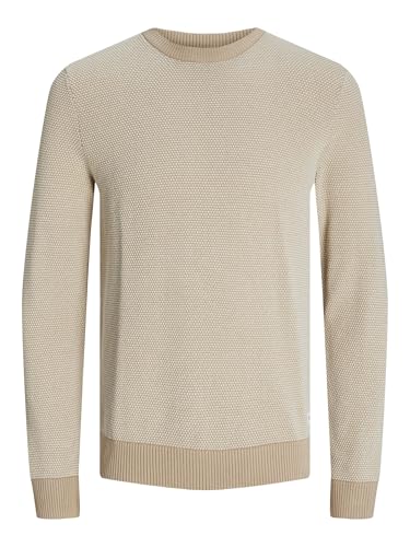 JACK & JONES Male Strickpullover Einfarbig Strickpullover von JACK & JONES