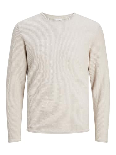 JACK & JONES Male Strickpullover Einfarbig Strickpullover von JACK & JONES