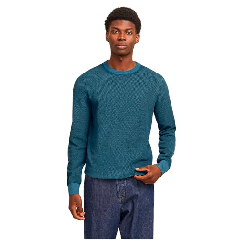 JACK & JONES Male Strickpullover Einfarbig Strickpullover von JACK & JONES