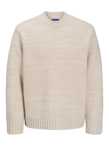 JACK & JONES Male Strickpullover Einfarbig Strickpullover von JACK & JONES