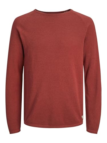 JACK & JONES Male Strickpullover Einfarbig Strickpullover von JACK & JONES