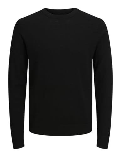 JACK & JONES Male Strickpullover Einfarbig Strickpullover von JACK & JONES