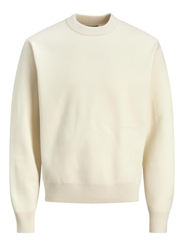 JACK & JONES Male Strickpullover Einfarbig Strickpullover von JACK & JONES
