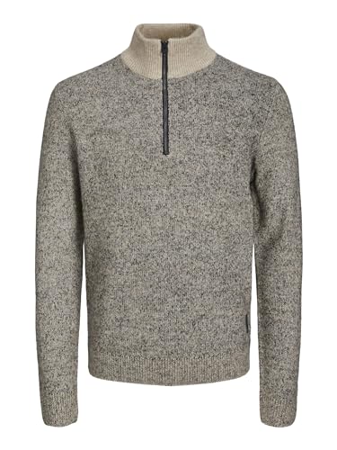 JACK & JONES Male Strickpullover Half-Zip von JACK & JONES