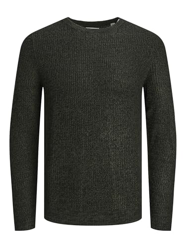 JACK & JONES Male Strickpullover Meliert Strickpullover von JACK & JONES