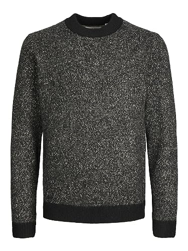 JACK & JONES Male Strickpullover mit Rundhals Meliert Strickpullover mit Rundhals von JACK & JONES