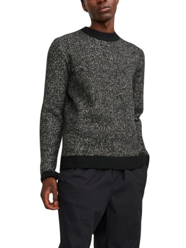 JACK & JONES Male Strickpullover mit Rundhals Meliert Strickpullover mit Rundhals von JACK & JONES