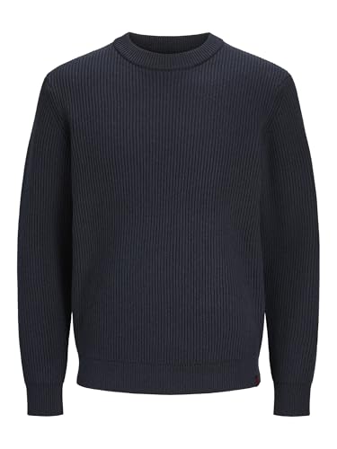 JACK & JONES Male Strickpullover RDD Einfarbig Strickpullover von JACK & JONES