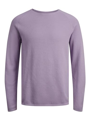 JACK & JONES Male Strickpullover mit Rundhals Einfarbig Strickpullover mit Rundhals von JACK & JONES