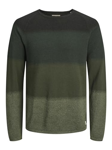 JACK & JONES Male Strickpullover Einfarbig Strickpullover von JACK & JONES