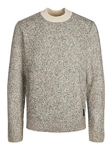 JACK & JONES Male Strickpullover mit Rundhals Meliert Strickpullover mit Rundhals von JACK & JONES