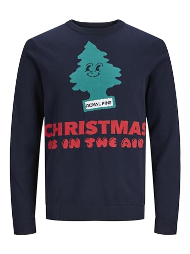 JACK & JONES Male Strickpullover mit Rundhals X-Mas Strickpullover mit Rundhals von JACK & JONES