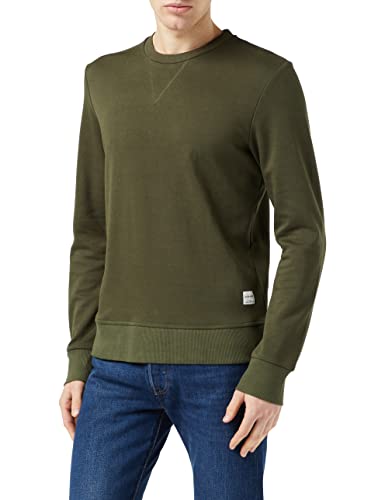 JACK & JONES Male Sweatshirt Basic Rundhalsausschnitt XSForest Night von JACK & JONES