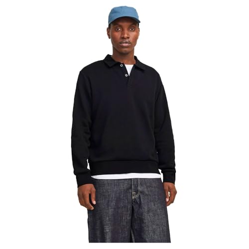 JACK & JONES Male Sweatshirt Einfarbig Sweatshirt von JACK & JONES