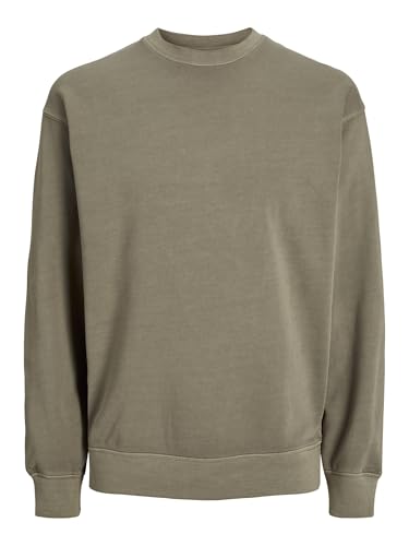 JACK & JONES Male Sweatshirt Einfarbig Sweatshirt von JACK & JONES