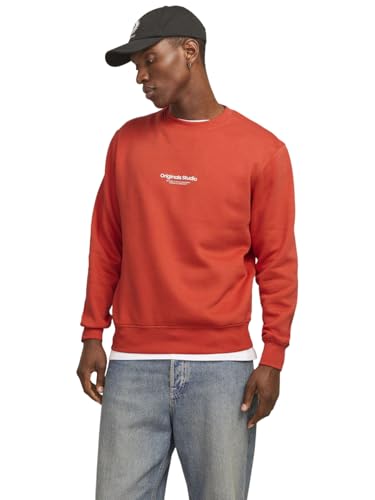 JACK & JONES Herren Jorvesterbro Sweat Crew Neck Noos 12241694 ,Summer Fig ,S JACK & JONES Herren Jorvesterbro Sweat Crew Neck Noos 12241694 ,Summer Fig ,S von JACK & JONES