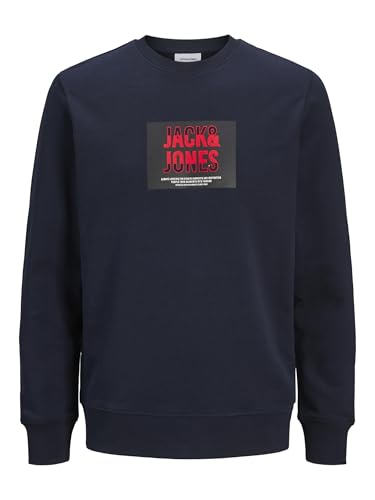 JACK & JONES Male Sweatshirt Plus Size Logo Sweatshirt von JACK & JONES