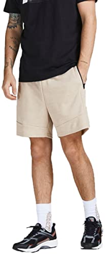 JACK & JONES Herren Hose schwarz/Hellbeige XL von JACK & JONES