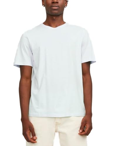 JACK & JONES Male T-Shirt Einfarbig Rundhals T-Shirt von JACK & JONES