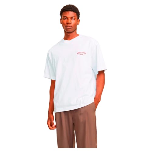 JACK & JONES Male T-Shirt Gedruckt Rundhalsausschnitt T-Shirt JACK & JONES Male T-Shirt Gedruckt Rundhalsausschnitt T-Shirt von JACK & JONES