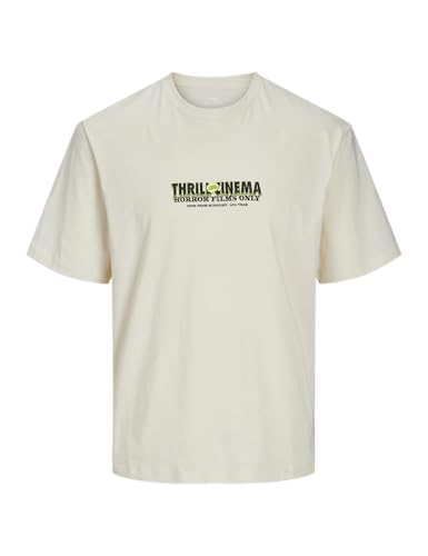 JACK & JONES Male T-Shirt Gedruckt Rundhalsausschnitt T-Shirt von JACK & JONES