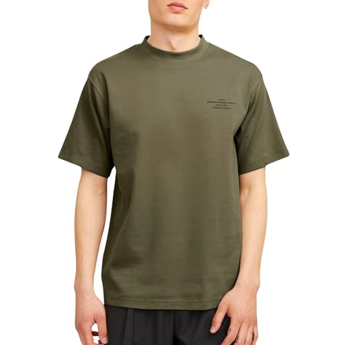 JACK & JONES Male T-Shirt Gedruckt Rundhalsausschnitt T-Shirt JACK & JONES Male T-Shirt Gedruckt Rundhalsausschnitt T-Shirt von JACK & JONES