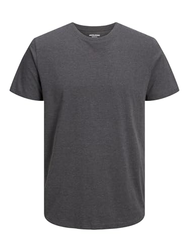 JACK & JONES Male T-Shirt Plus Size Einfarbig T-Shirt von JACK & JONES